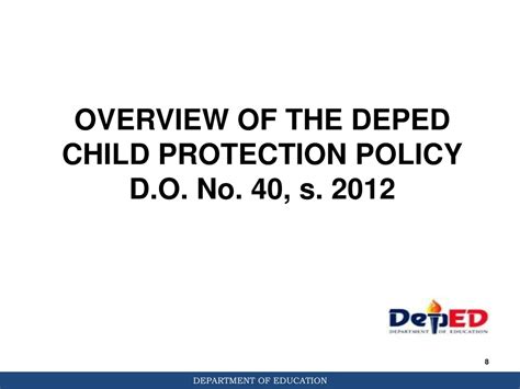 child protection policy deped ppt|Deped Child Protection Policy .